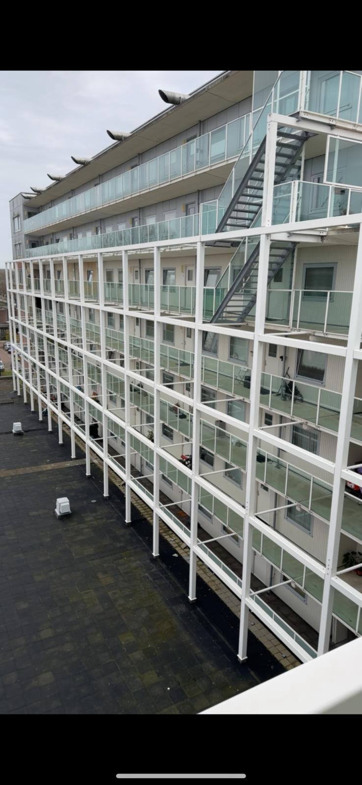 Huurwoningen complex